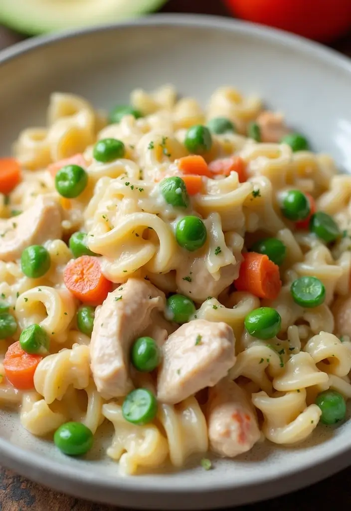29 Healthy Chicken Pasta Salad Recipes That Taste Amazing - 10. Ranch Chicken Pasta Salad