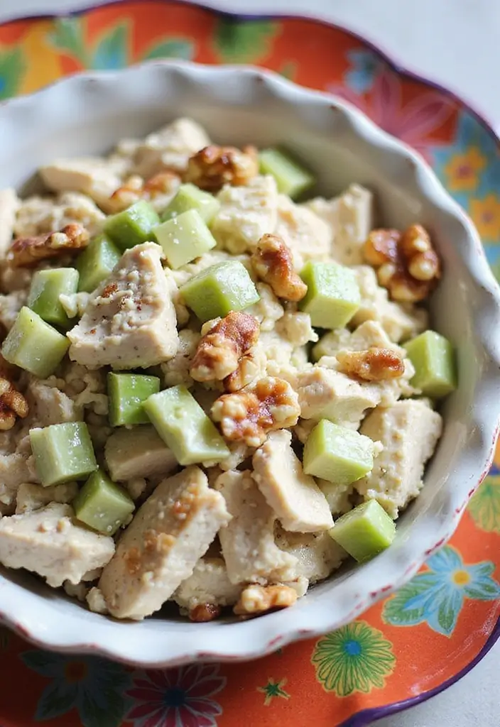 29 Healthy Dinner Recipes for Kids That Are Nutritious - 13. Greek Yogurt Chicken Salad