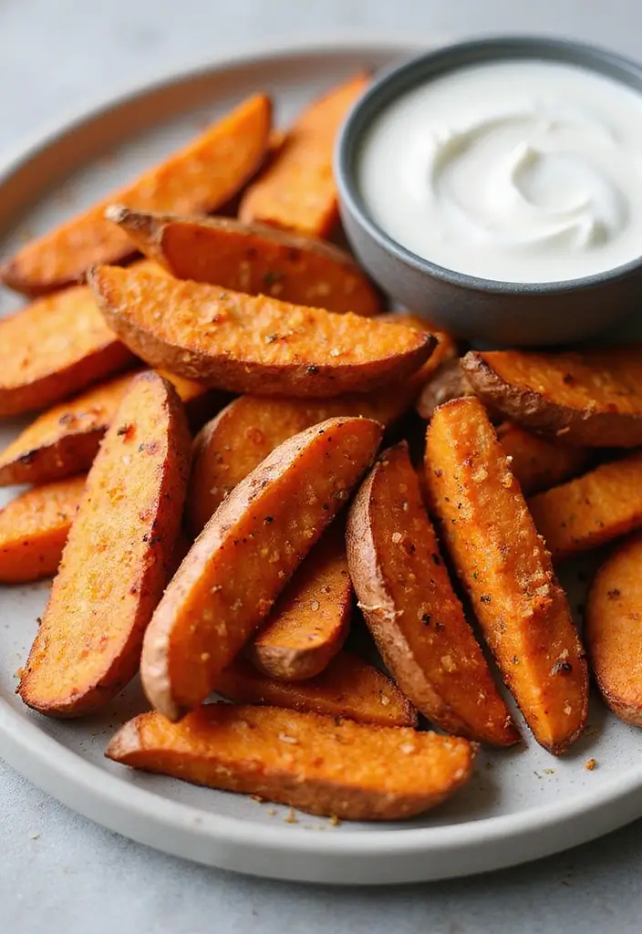 29 Healthy Dinner Recipes for Kids That Are Nutritious - 14. Oven-Baked Sweet Potato Fries