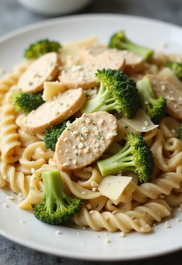 29 Healthy Dinner Recipes for Kids That Are Nutritious - 16. Chicken and Broccoli Alfredo