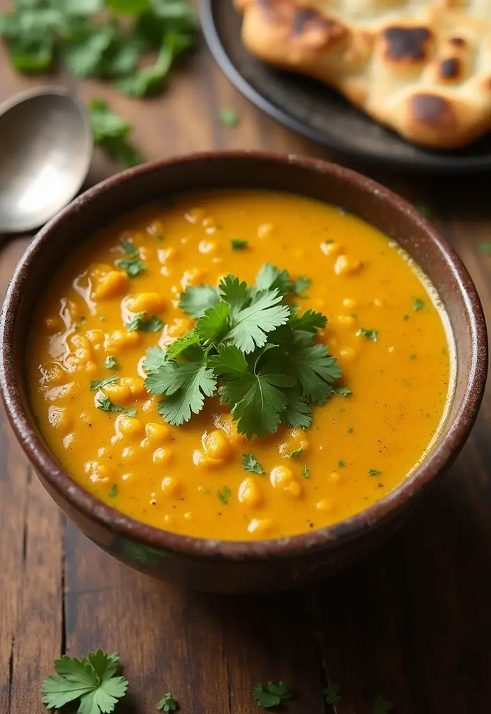 29 Healthy Dinner Recipes for Kids That Are Nutritious - 22. Coconut Curry Lentil Soup