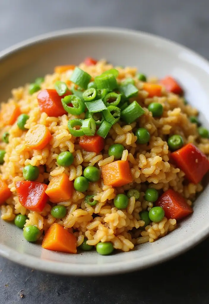 29 Healthy Dinner Recipes for Kids That Are Nutritious - 24. Vegetable Fried Rice