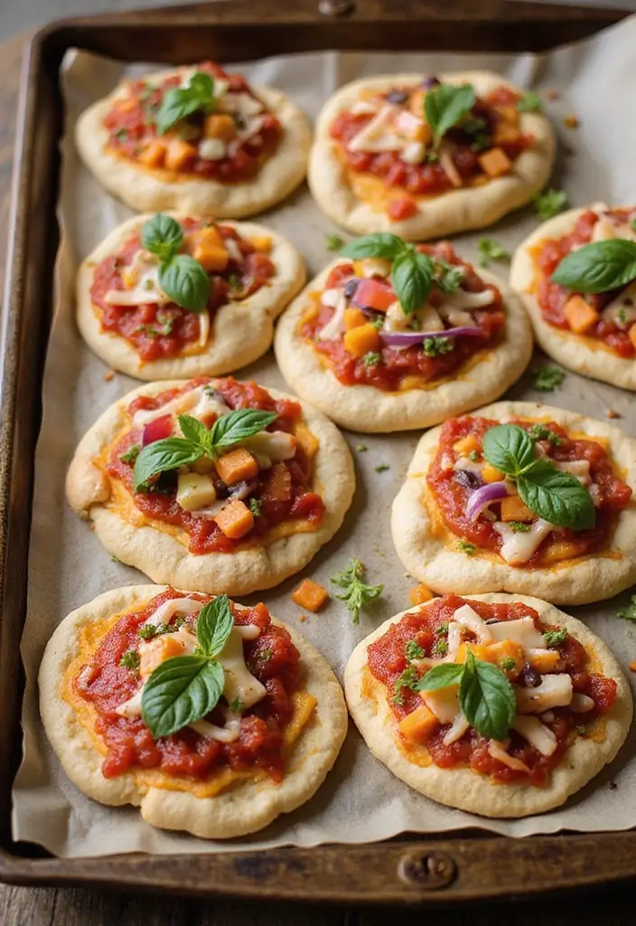 29 Healthy Dinner Recipes for Kids That Are Nutritious - 26. Whole Wheat Pita Pizzas