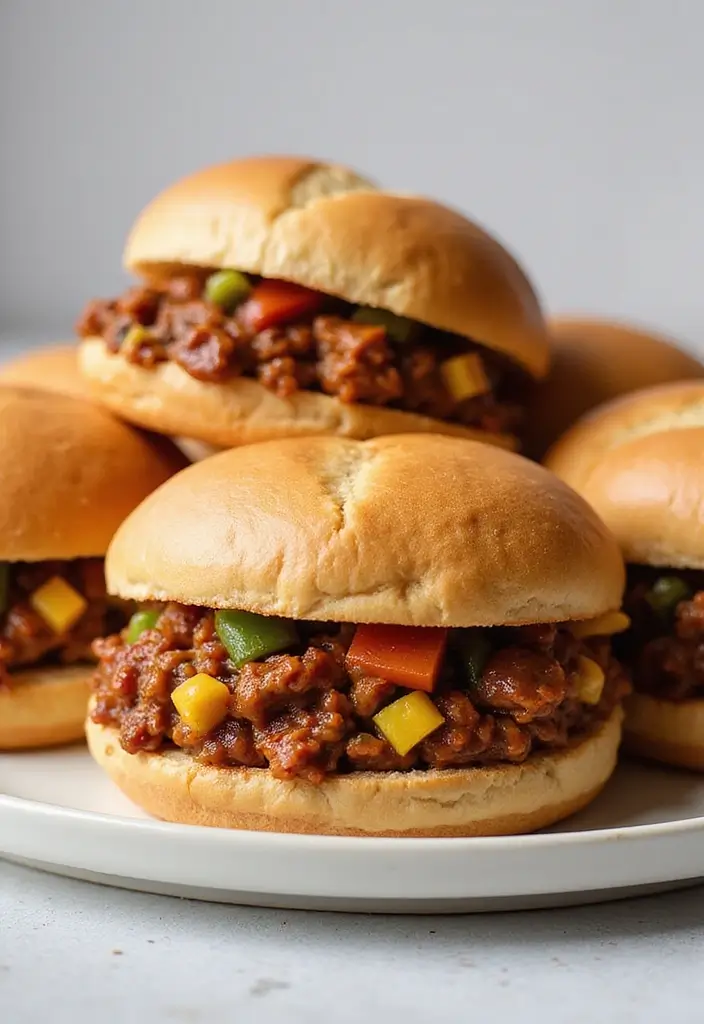29 Healthy Dinner Recipes for Kids That Are Nutritious - 7. Veggie-Packed Sloppy Joes