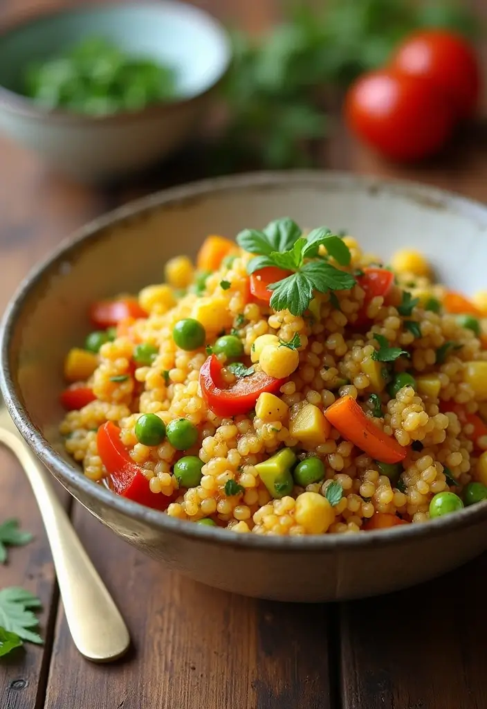 29 Healthy Fall Recipes Dinner Ideas That Warm the Soul - 10. Turmeric Vegetable Stir-Fry