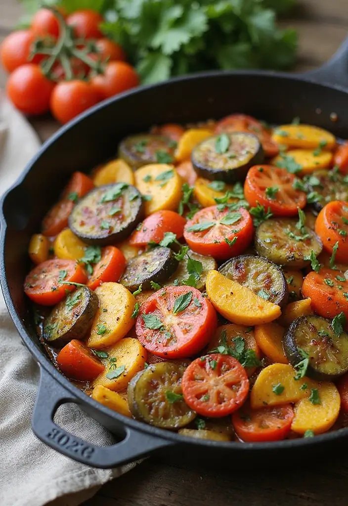29 Healthy Fall Recipes Dinner Ideas That Warm the Soul - 12. Baked Ratatouille