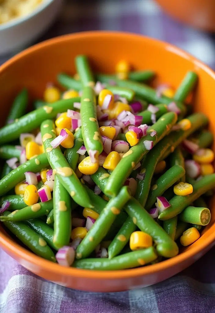 29 Healthy Green Bean Recipes That Brighten the Plate - 13. Green Bean and Corn Salad