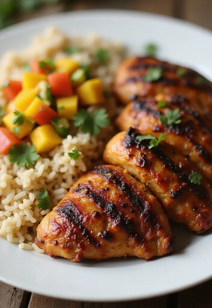 29 Healthy Grilled Chicken Recipes That Are Full of Flavor - 11. Jerk Grilled Chicken