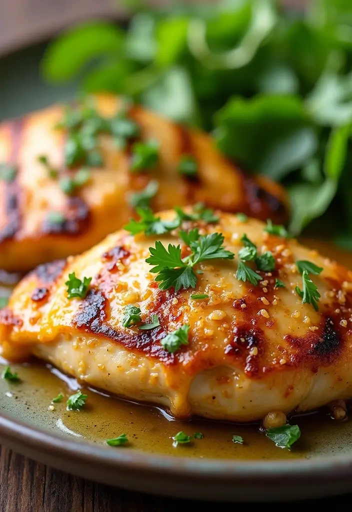 29 Healthy Grilled Chicken Recipes That Are Full of Flavor - 5. Garlic Parmesan Grilled Chicken