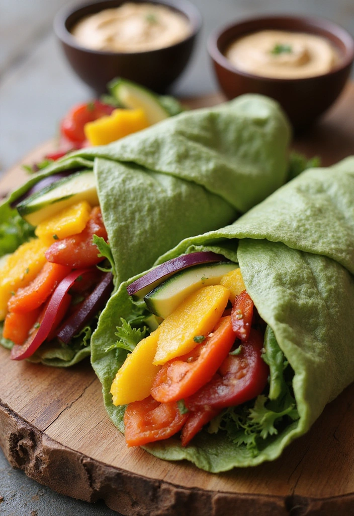 29 Healthy Recipes for Kids That They’ll Actually Eat - 1. Rainbow Veggie Wraps