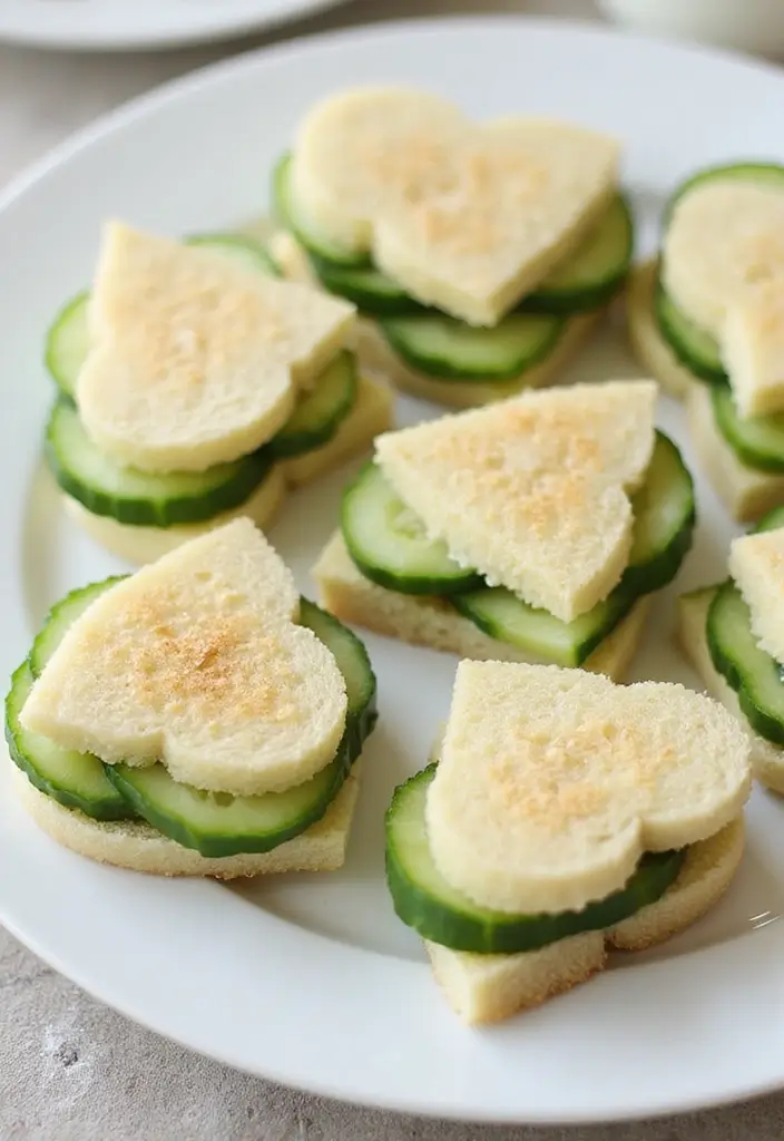 29 Healthy Recipes for Kids That They’ll Actually Eat - 19. Cucumber Sandwiches