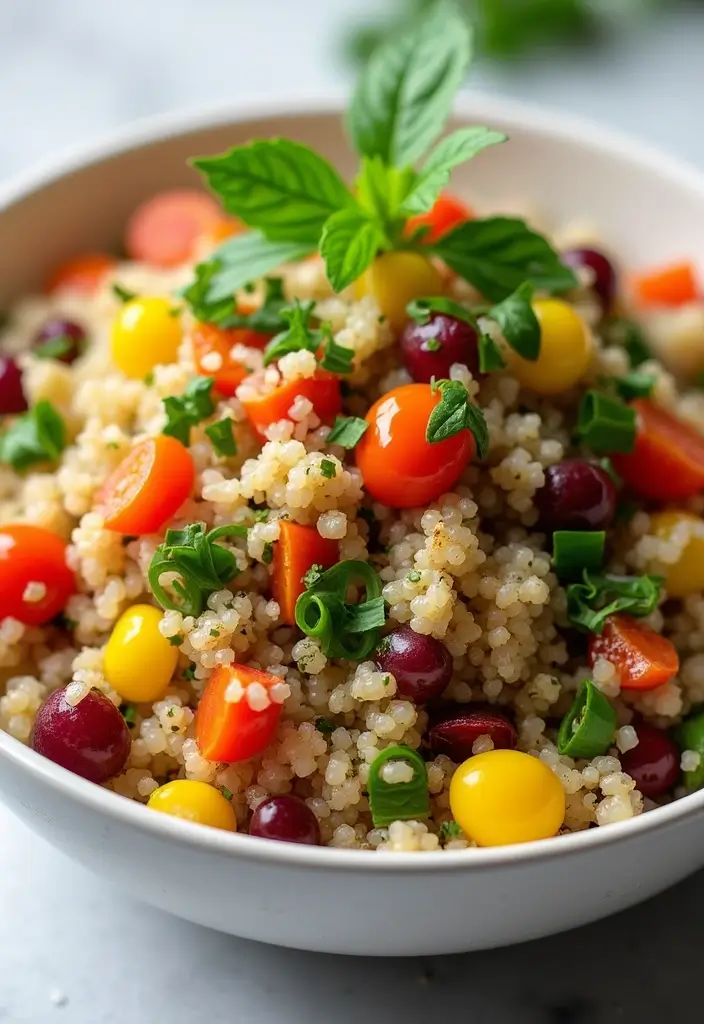 29 Healthy Recipes for Kids That They’ll Actually Eat - 23. Quinoa Salad with Veggies