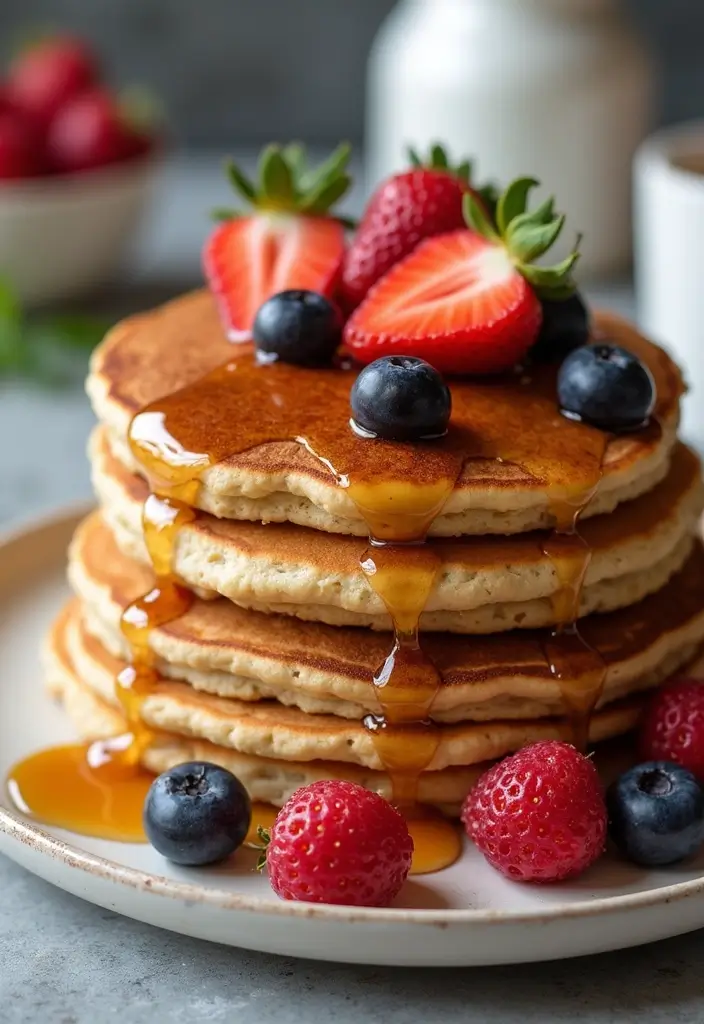 29 Healthy Recipes for Kids That They’ll Actually Eat - 24. Oatmeal Pancakes