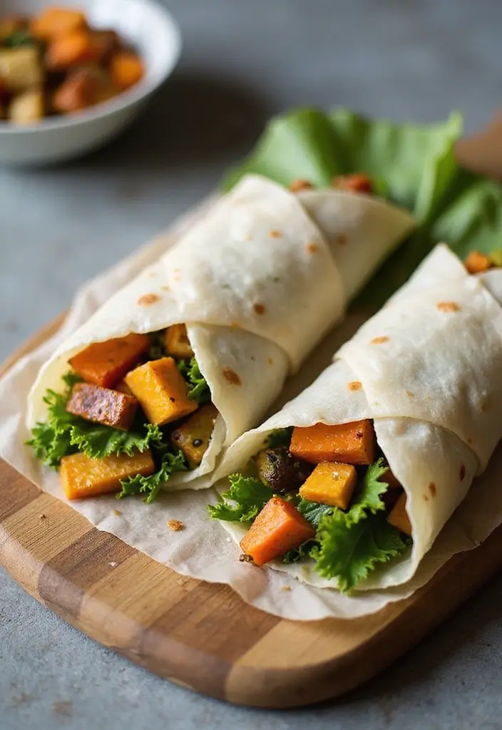 29 Rice Paper Recipes Healthy Rolls and Wraps You’ll Love - 14. Roasted Vegetable Rice Paper Rolls