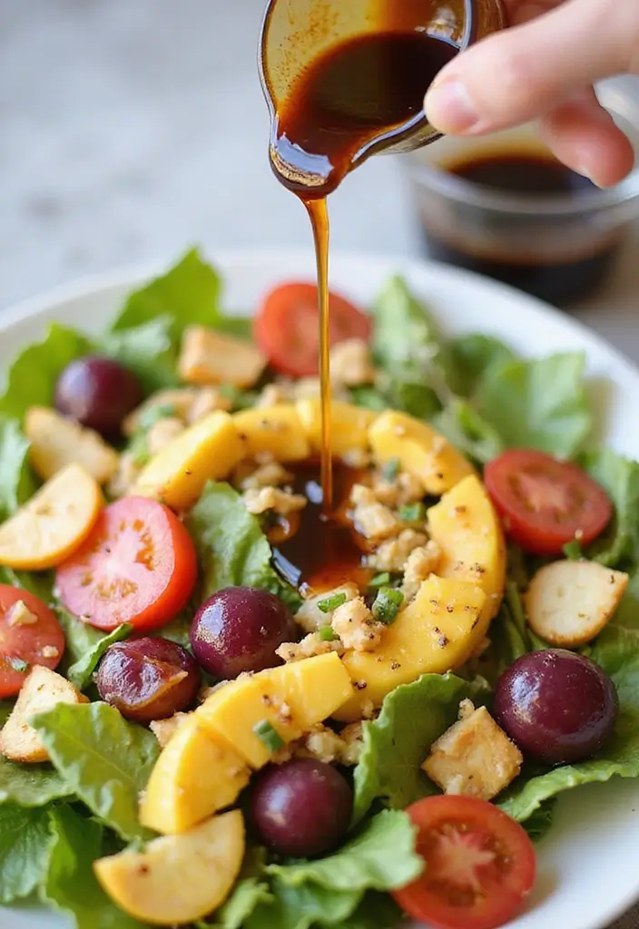 29 Salad Dressing Recipes Healthy and Delicious - 3. Sweet Balsamic Vinaigrette