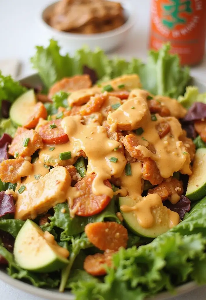 29 Salad Dressing Recipes Healthy and Delicious - 4. Spicy Peanut Dressing