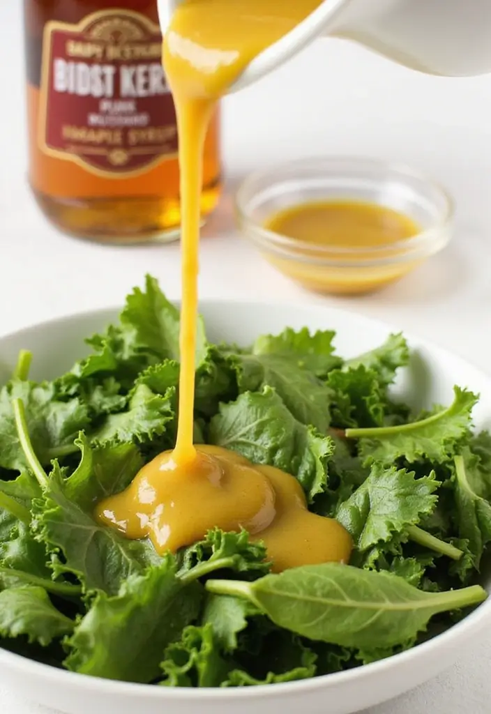 29 Salad Dressing Recipes Healthy and Delicious - 5. Maple Dijon Vinaigrette