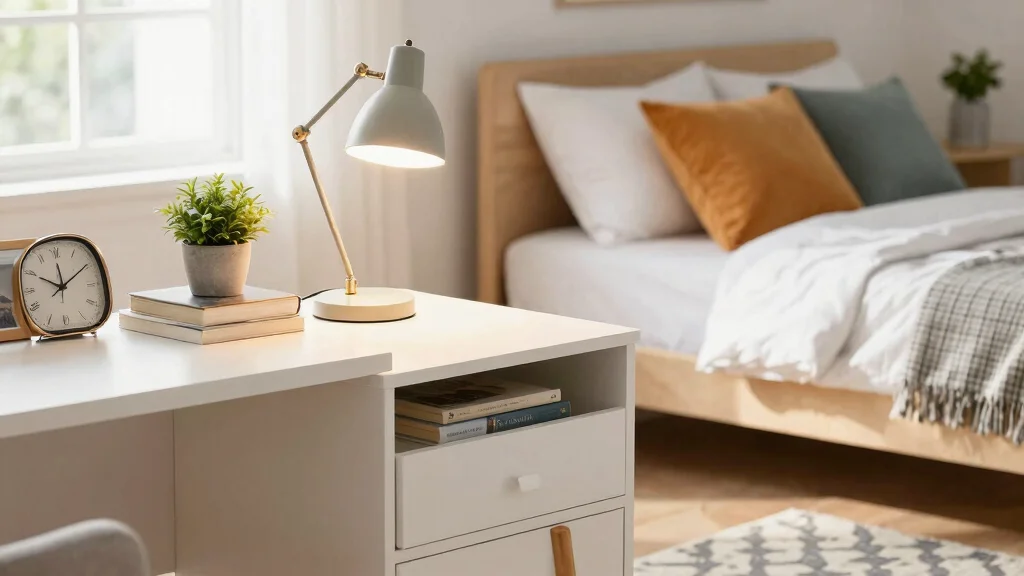 15 Desk as Nightstand Ideas With Smart Dual Purpose Style