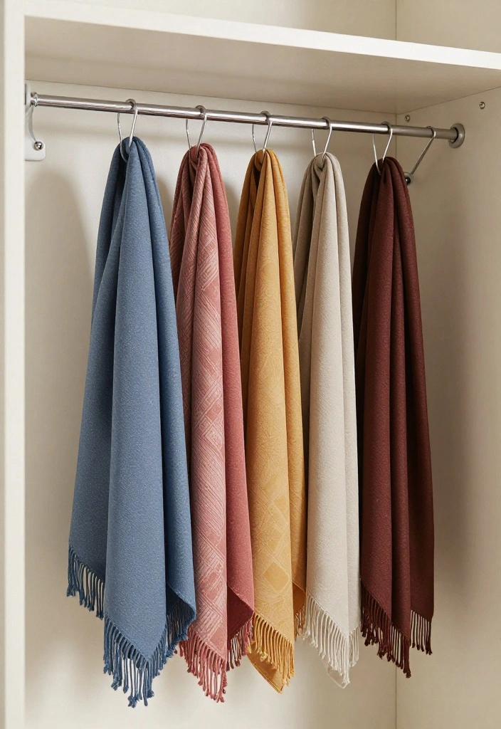 15 Wire Shelf Closet Organization Ideas That Maximize Storage - 5. Tension Rods for Added Storage 1