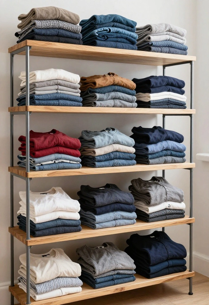 15 Wire Shelf Closet Organization Ideas That Maximize Storage - 8. DIY Dividers for Shelves 1