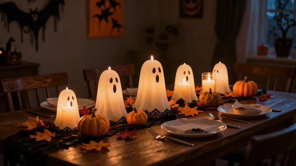 16 Ghost Candle Holder Ideas With Spooky Chic Vibes