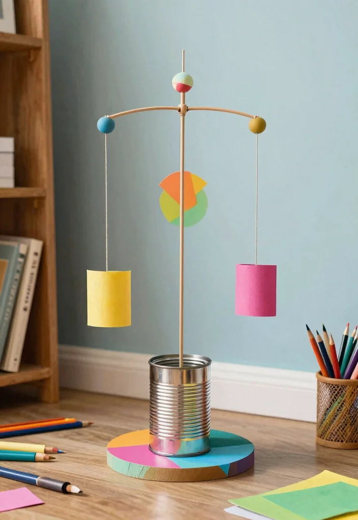 16 Mobile Stand Ideas With Functional Creative Designs - 8. Recycled Material Stand 1