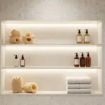 16 Shower Shelf Ideas Built-Ins With Sleek Storage