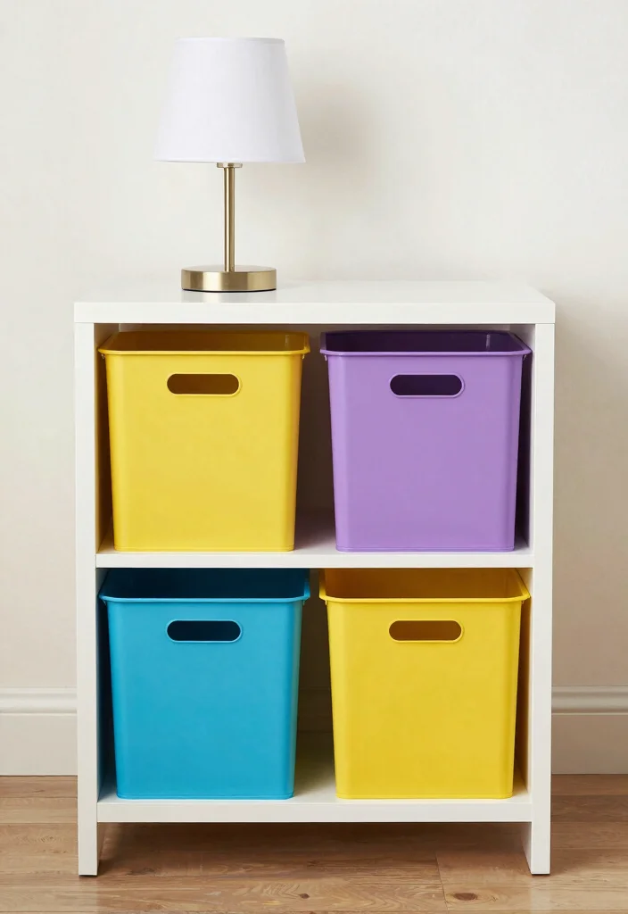 17 Refinished Nightstand Ideas With Stunning Makeovers - 16. Functional Nightstand with Storage 1