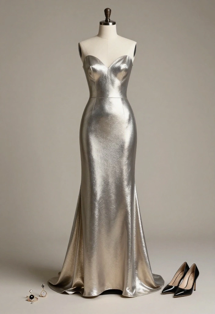 18 Kendall Jenner Red Carpet Looks Ideas With Iconic Glam - 6. Subtle Metallics 1