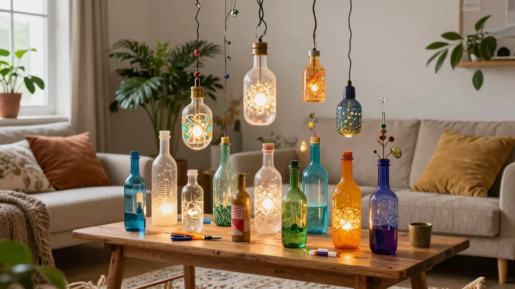 18 Plastic Bottle Chandelier Ideas With Creative DIY Glow